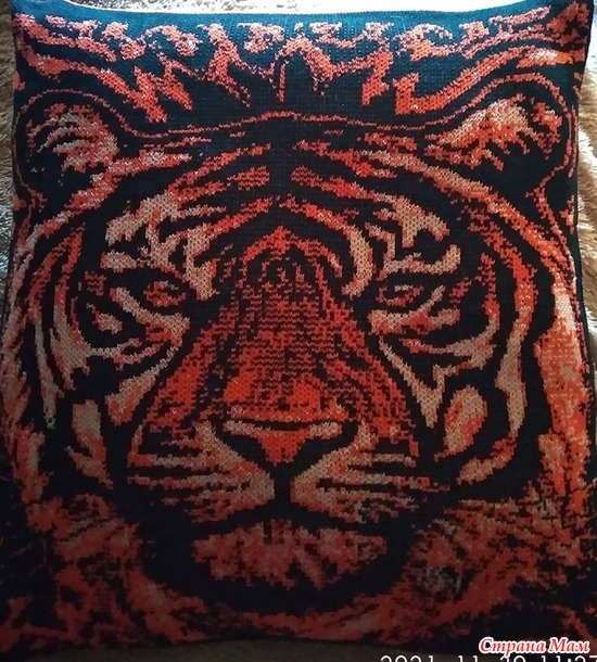 Подушка тигр