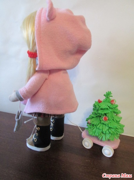 кукла № 3 - зимний образ