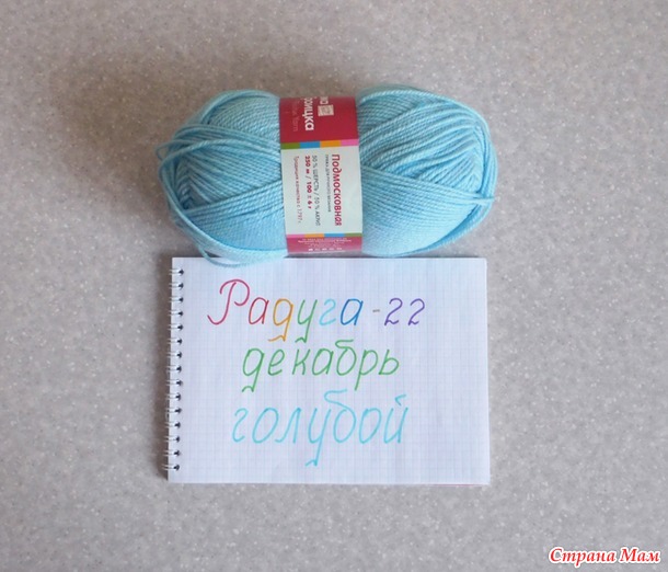 Радуга-22, декабрь. Отчёт - пинетки.