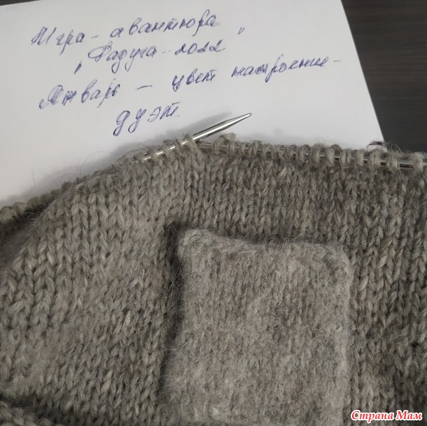 Отчет за январь - дуэт. Радуга 2022. Сумка "Ворона"