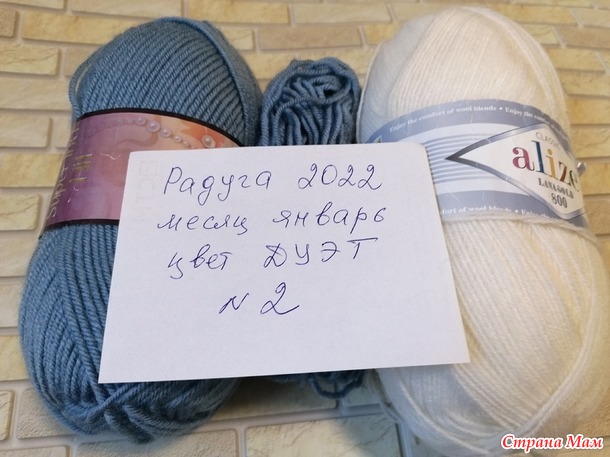 Игра Радуга. Январь. Цвет - дуэт. Детский плед крючком.