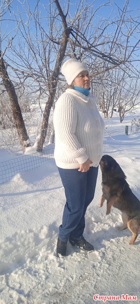 Бомбер спицами Powder Jacket.