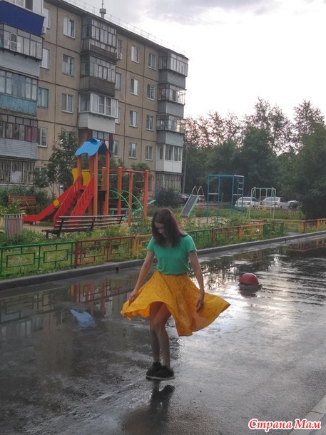 Радуга. Июль. Городские цветы