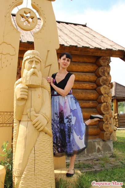 Платье "Ирэн" (крючок плюс ткань = распашонка воздушная) - Вязание ...