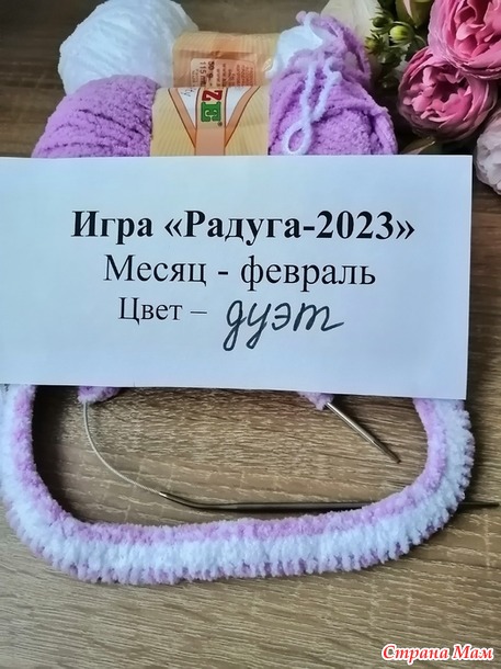 Довяжика. Детский плед двусторонним жаккардом