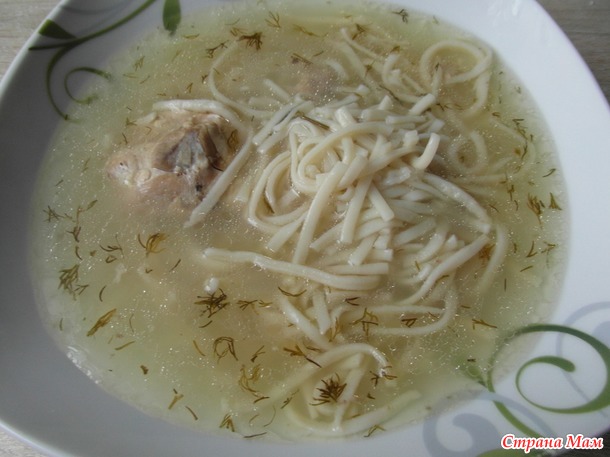 Лапша домашняя.