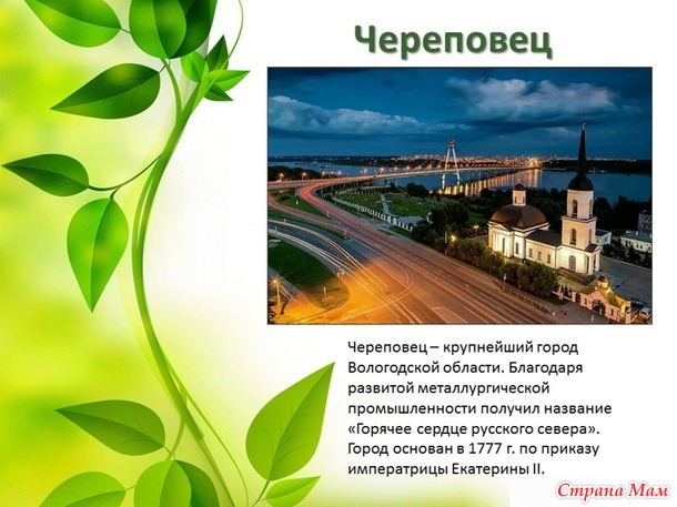 Про соседний с Вологдой город Че!