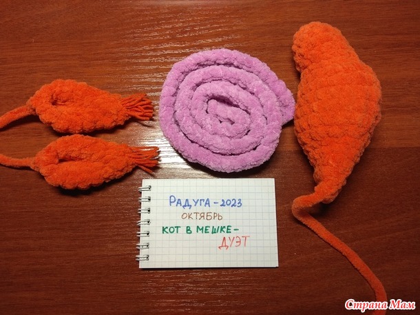 Радуга 2023. Октябрь. Кот в мешке (Дуэт). Игрушка.
