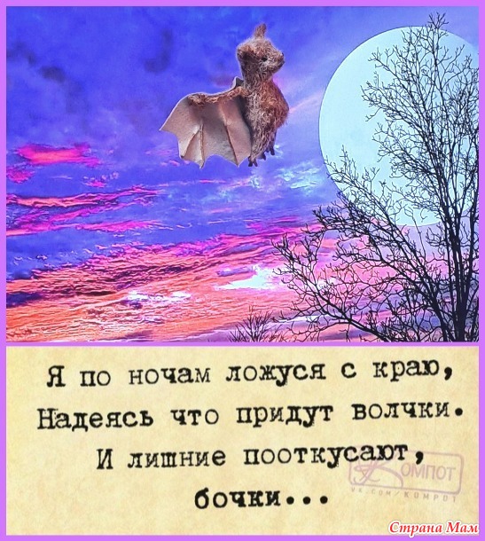 Летучая мышь-талисман удачи.