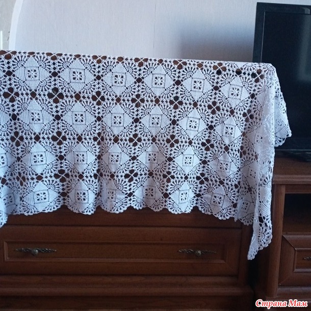 Еще одна моя скатерть.