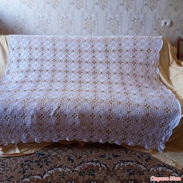 Еще одна моя скатерть.