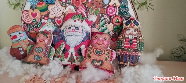 Моя новогодняя полочка, 2024 год