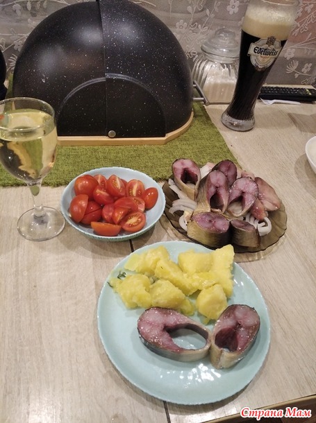 Про соление и копчение рыбы. Форель, селедка.