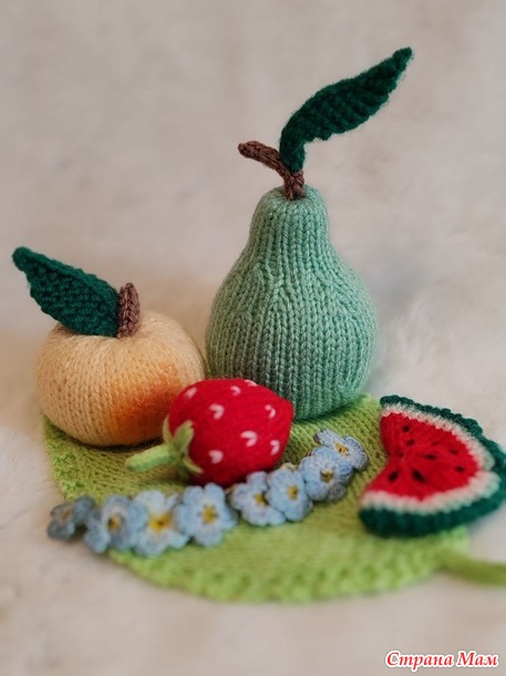 Кукольный дом. Июль. Фрукты, ягоды.