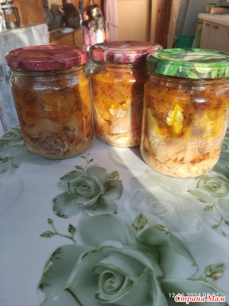 Окунь консервированный