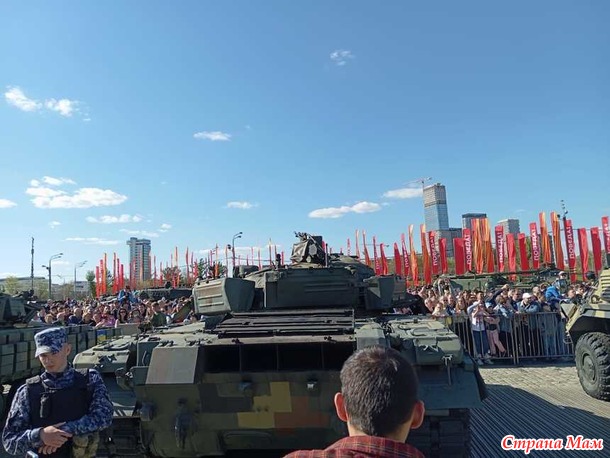 Трофейная выставка в Москве.