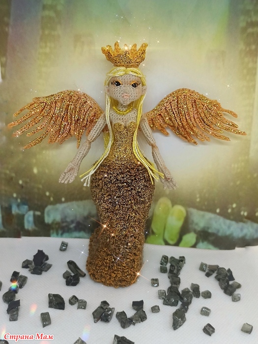 Гамаюн - птица вещая - Амигуруми - Страна Мам