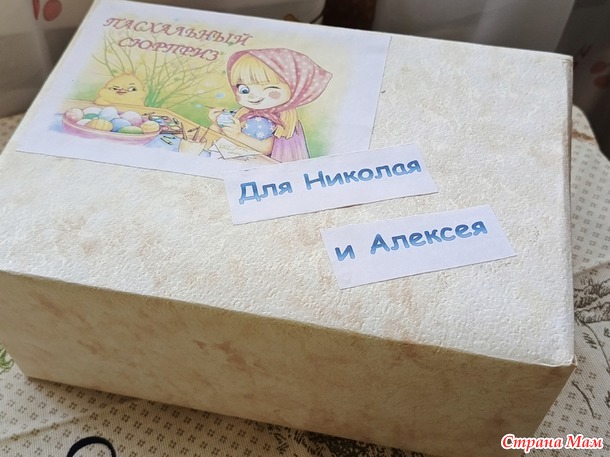 Отчет по обмену "Пасхальный сюрприз"