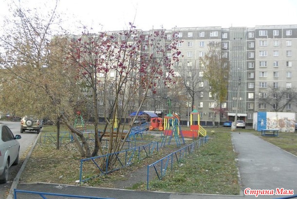 Посиделки на лавочке. Ноябрь.