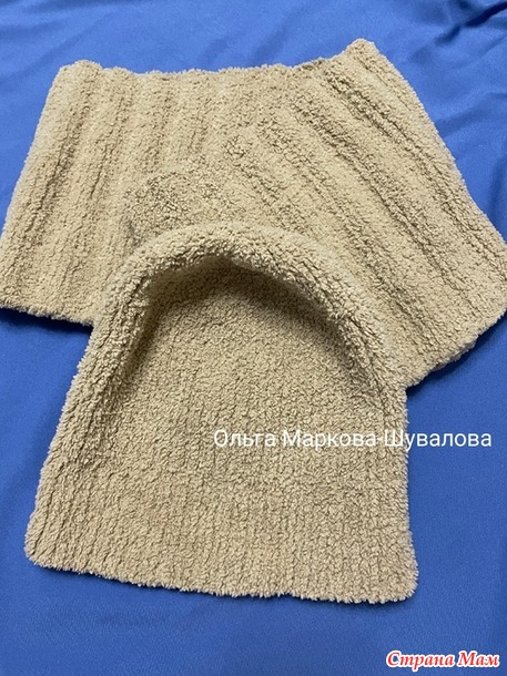 Шапка и снуд для взрослых из пряжи softy baby