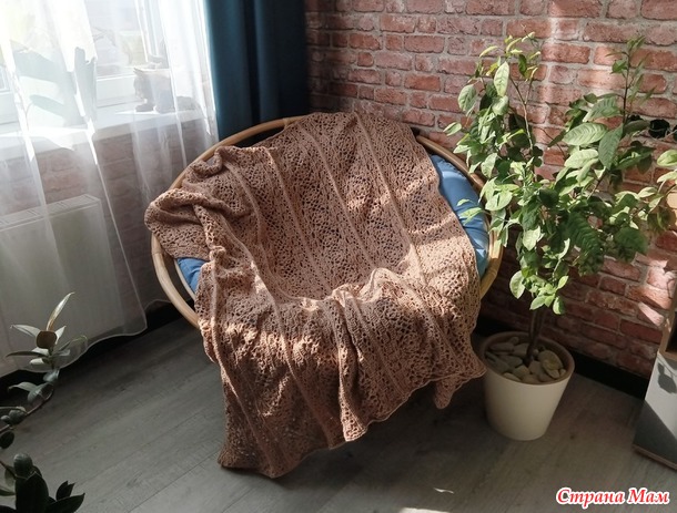 Уютный плед с ирландским мотивом