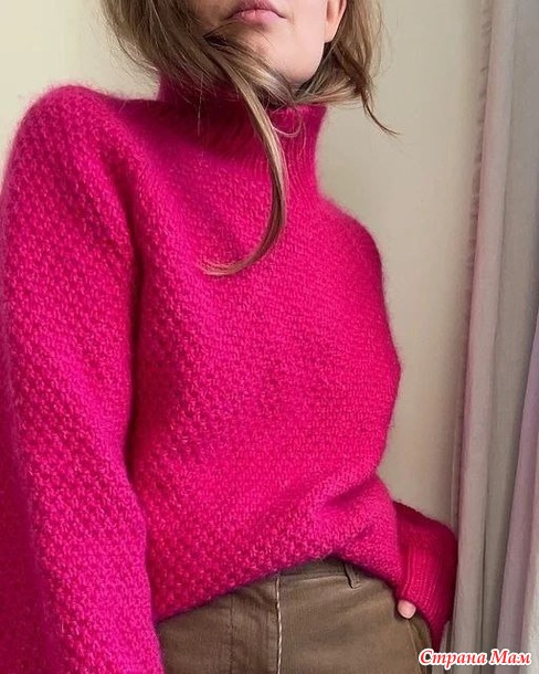 Свитер Ppoppo от AEGYOKNIT. Спицы.