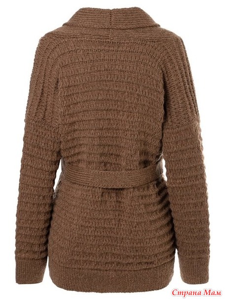 Кардиган Alta Moda Alpaca. Спицы.
