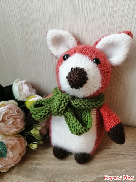 Домовенок-3. Сентябрь. Игрушки спицами