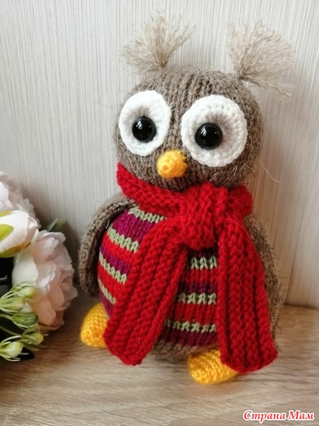 Домовенок-3. Сентябрь. Игрушки спицами