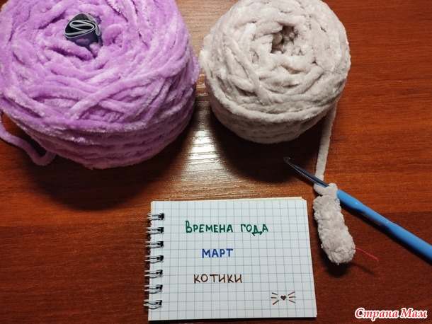 Времена года. Март. Плюшевые котики.
