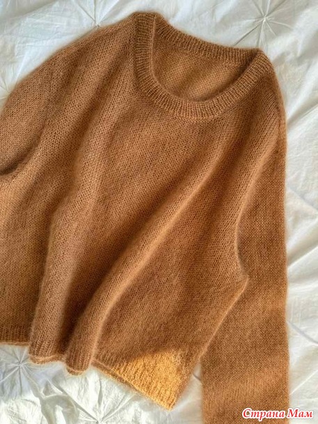 Джемпер MICAELA от MORECAKNIT. Спицы.