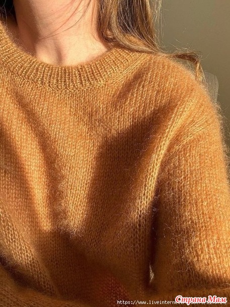 Джемпер MICAELA от MORECAKNIT. Спицы.