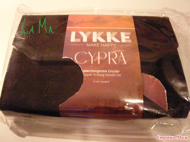   Lykke Cypra Black  ChiaoGoo Forte (, )