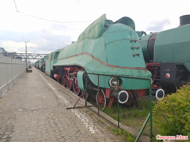 Музей старых паровозов в Варшаве. Часть 2