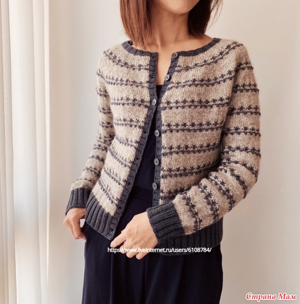  Vine Cardigan  Irene Lin. .
