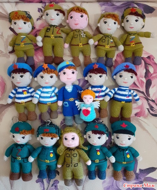 Десантник с Ангелочком.
