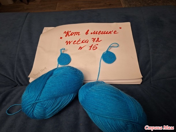 Инопланетяшка. Отчет по конкурсу "Кот в мешке"