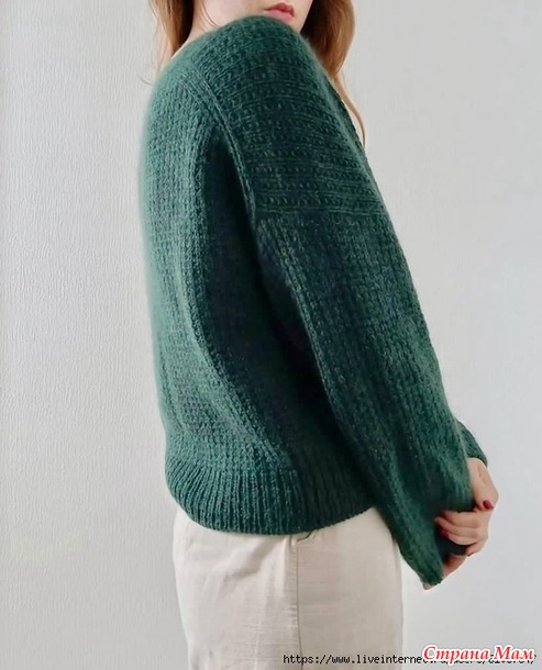 Кардиган PEARL от Helene Beba. Спицы.