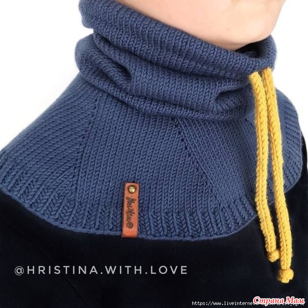 Манишка-снуд