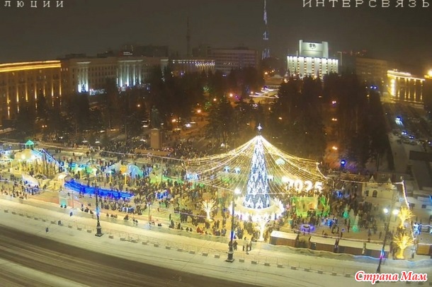 Посиделки на лавочке. Январь.