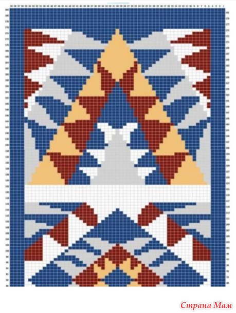 Свитер “TSWANA”. Дизайн Камиллы Эт Готфредзен. Спицы.