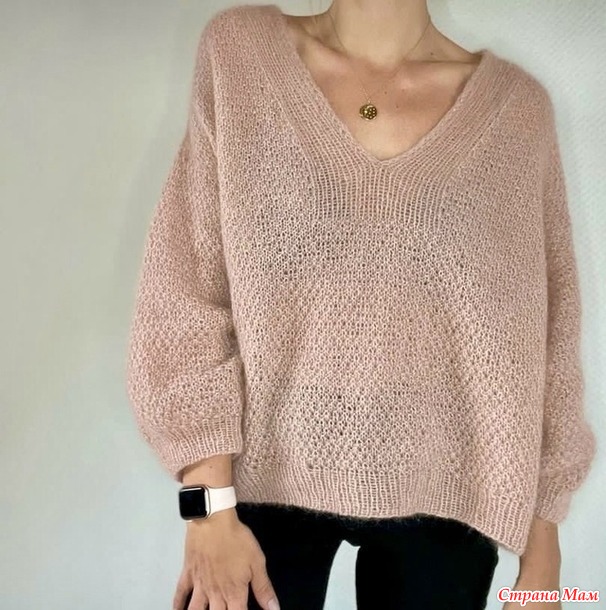 Безрукавка (пуловер) Fungus от Refined Knitwear. Спицы.