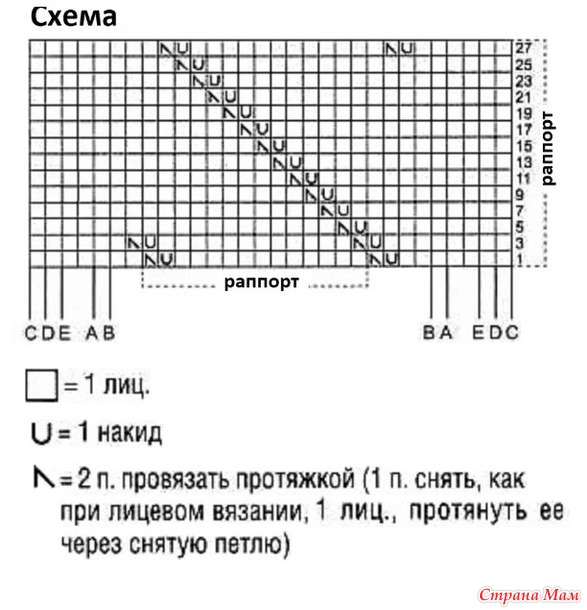Симпатичный пуловер с цельно вязаными рукавами и глубоким вырезом на спине. Спицы.