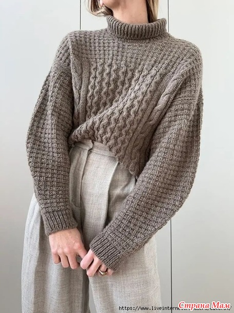    Waffle Loop Sweater