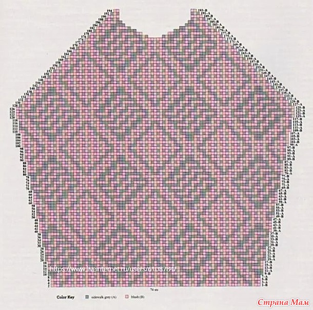Футболка Mosaic от Mari Lynn Patrick. Спицы.