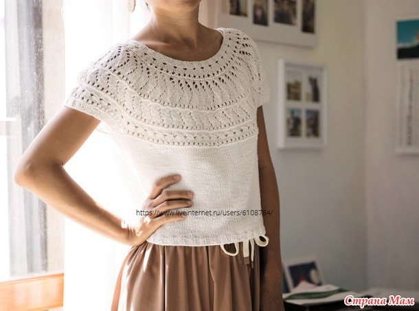 Джемпер Stella Alpina от Minimi Knit Design. Спицы.
