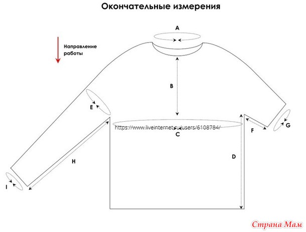 Футболка Ishidatami by Ririko. Спицы.