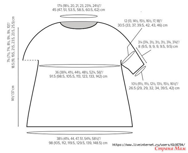 Топ Rialto Ripples Topby Irina Anikeeva. Спицы.