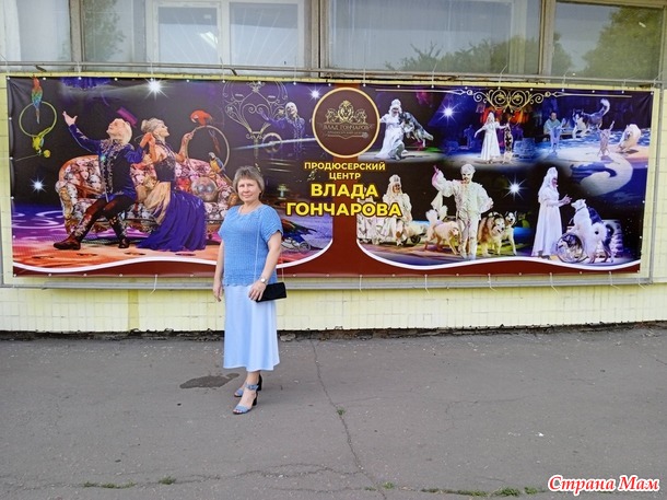 Голубая блузка