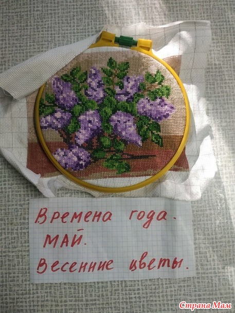 Времена года. Май. Весенние цветы. Сирень.